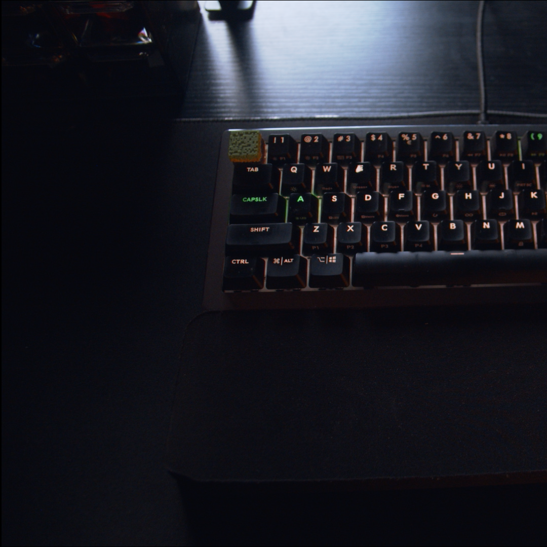 Minecraft Grass Block Keycap