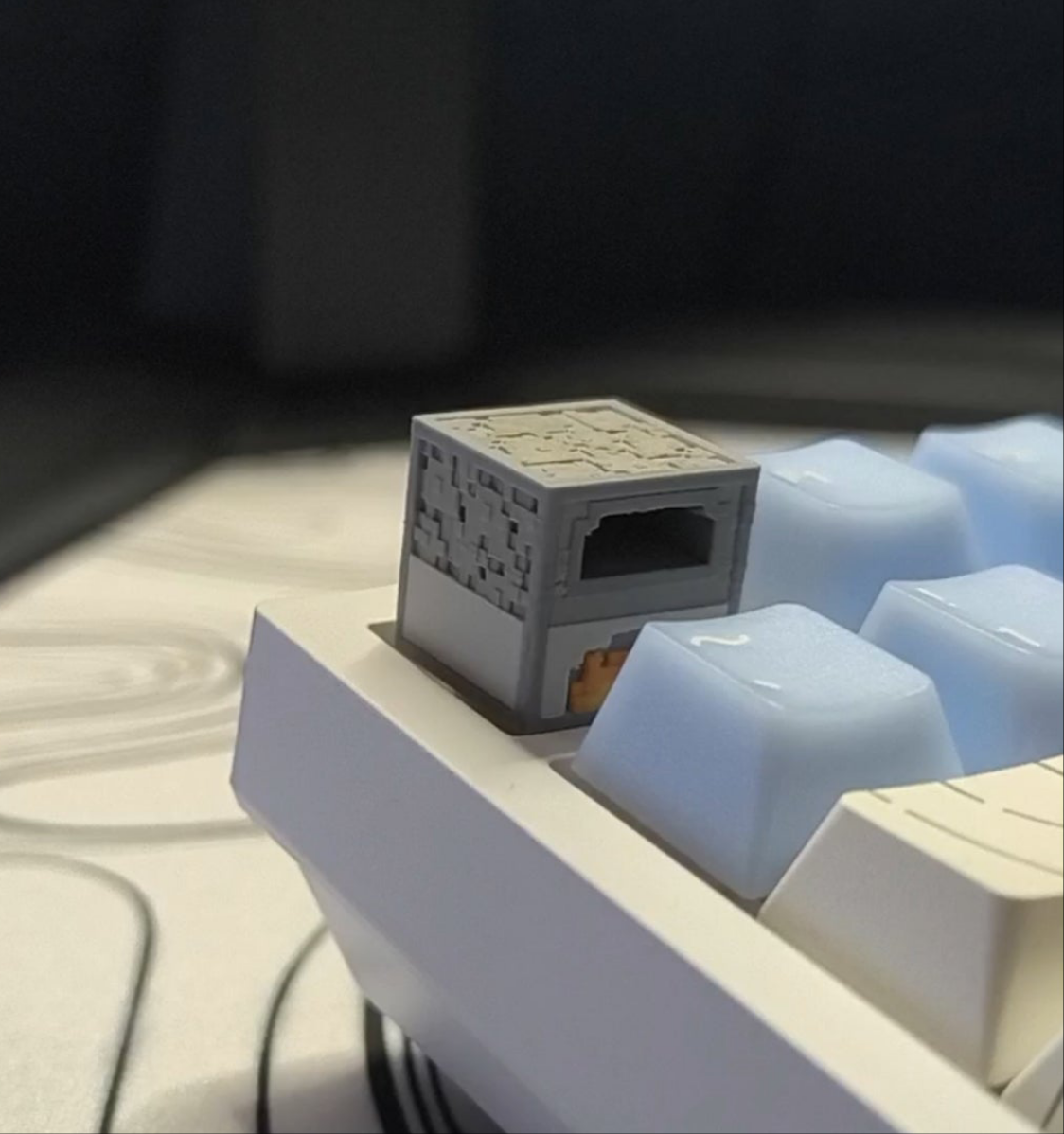 Minecraft Furnace Keycap