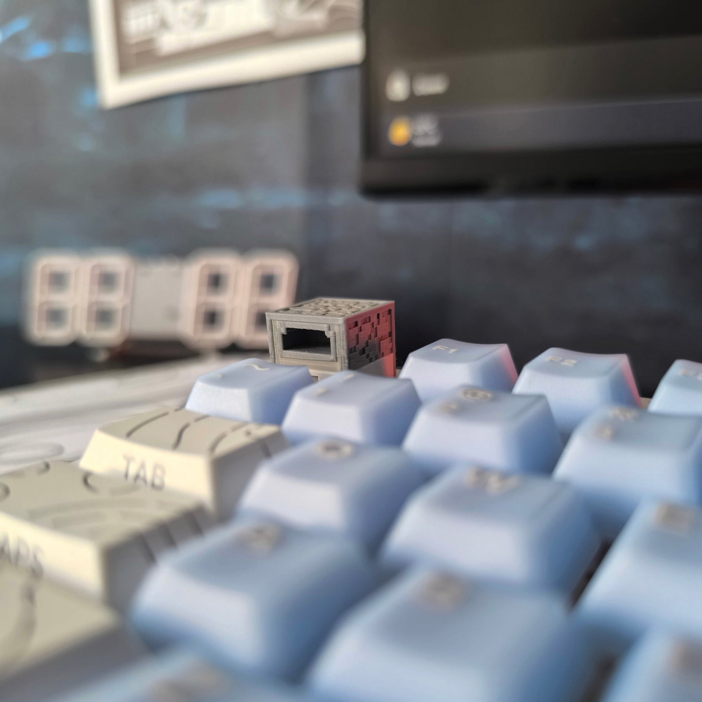 Minecraft Furnace Keycap