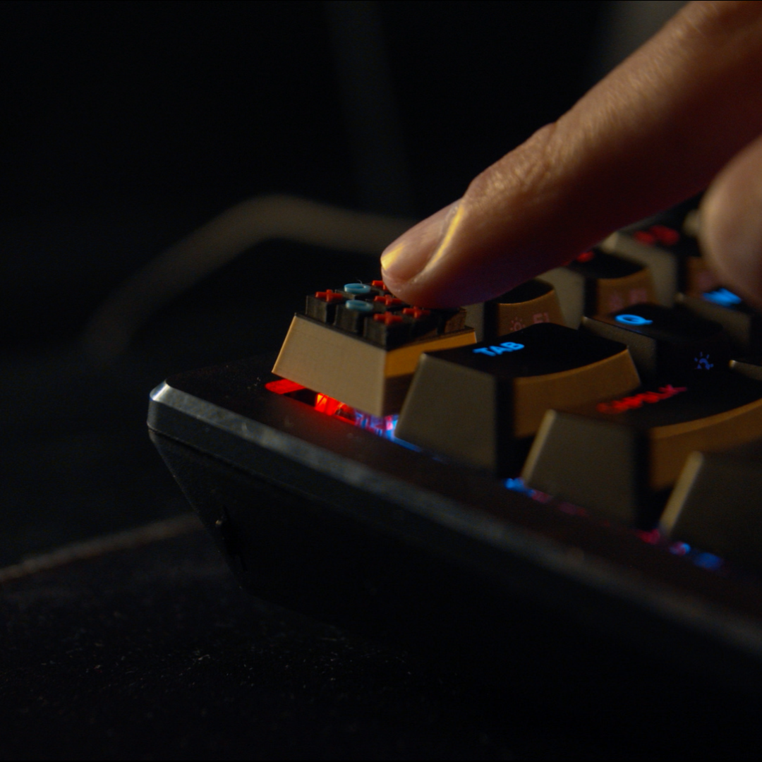 Tic-Tac-Toe Keycap