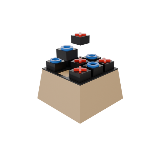 Tic-Tac-Toe Keycap