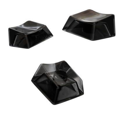 Black Transparent Keycaps