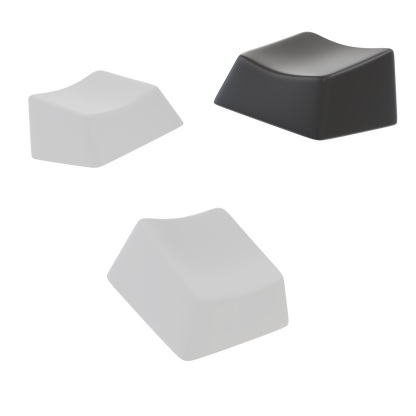 Black & White Keycaps