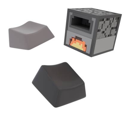 Minecraft Furnace Full Keycap Set