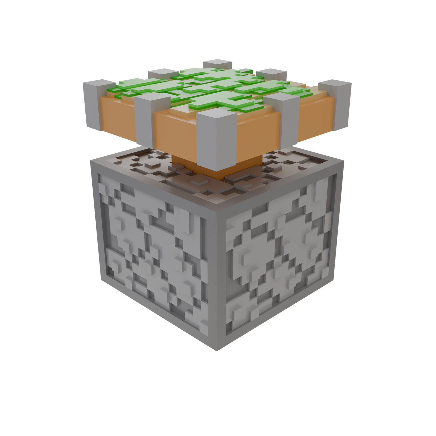 Minecraft Sticky Piston Keycap