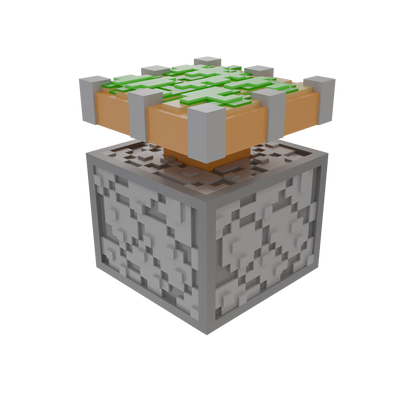 Minecraft Sticky Piston Keycap