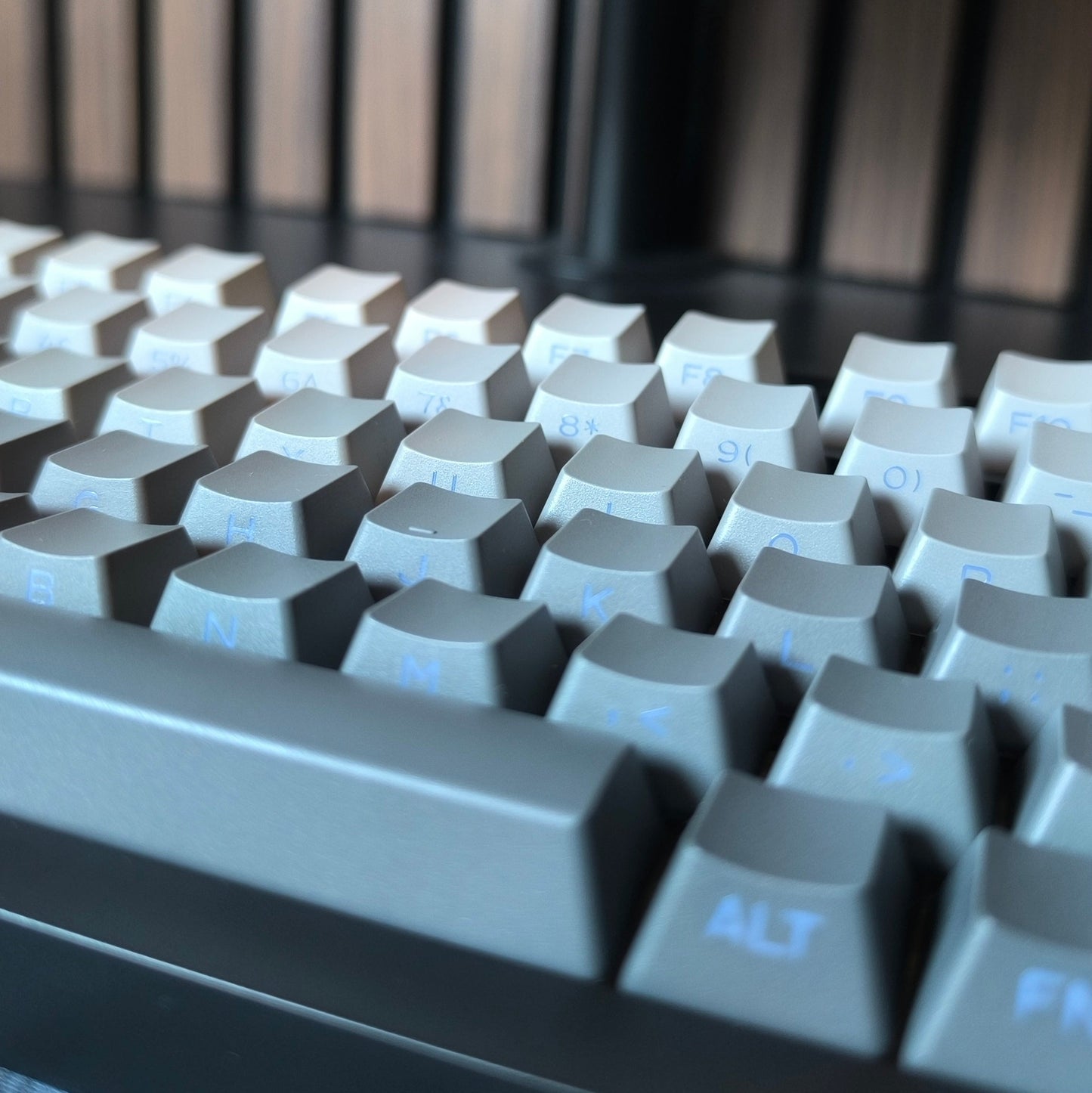 Gray Gradient Keycaps