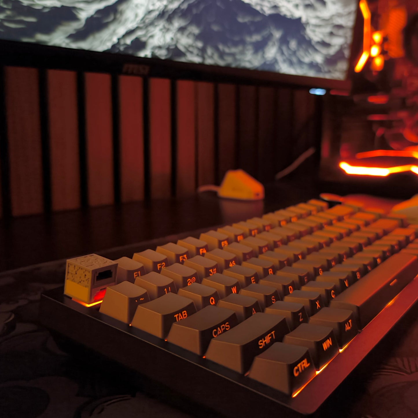 Minecraft Furnace Full Keycap Set